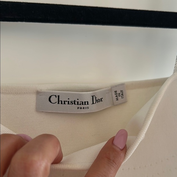 Dior White Bralette Top - Picture 2 of 4